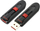 USB SanDisk Cruzer Glide, 64GB, USB 2.0, e zezë e kuqe
