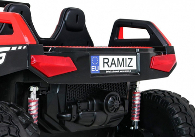 Makina elektrike për kalamaj Buggy SX-1928, 2 ulëse, 24V, e kuqe