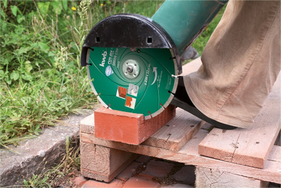 Disk prerës diamant KWB 798840, 230mm, 22mm, i gjelbër