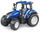 Lodër traktor Bruder New Holland T5.120, shkalla 1:16, plastik, blu