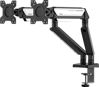 Mbajtëse monitori Anda Seat Stealth II Duo, për 2 monitorë 17"-32", metalike, bardh e zi