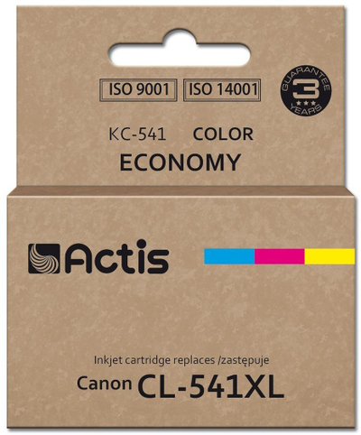 Boja printeri Actis KC-541 Supreme, zëvendësuese për Canon CL-541XL, 18ml, shumëngjyrëshe