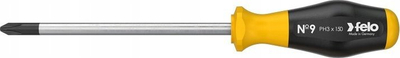 Шрафцигер Филипс Felo бр. 9 PH3 x 150mm, ергономска рачка, жолто-црн