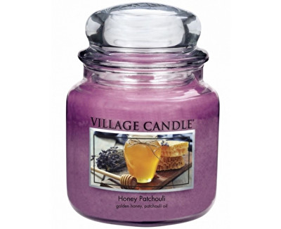 Qiri aromatike Village Candle Honey Patchouli 397 g