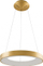 Llambadar tavani Netlighting Modern LED, 2200lm, 3000K, ngjyrë ari