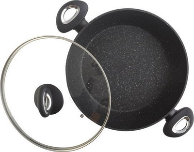 Tigan dhe tenxhere Berretti Tivano, 2 në 1, 28cm, për induksion, gri
