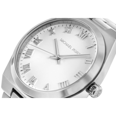 Orë Michael Kors Lenox, quartz, çelik inox, ari me argjend