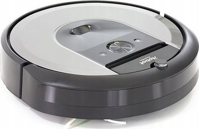 Fshesë me korrent robot iRobot Roomba i7 i7158, ecje e zgjuar, kontroll nga aplikacioni, gri me të zezë