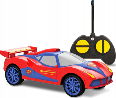 Makine lodër me telekomandë Superman Rc Racer, shkalla 1:28, shumëngjyrëshe