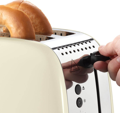 Toster Russell Hobbs Colours Plus 26551-56, 2 feta, 1600 W, bezhë