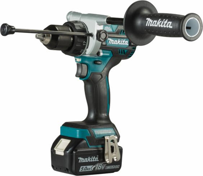Trapano goditës Makita DHP486RTJ, 18V, 2x5Ah, pa furça