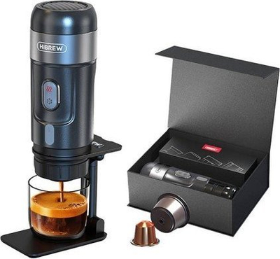 Makine kafeje portative HiBREW H4A Premium, 3 në 1, 15 bar, me çantë mbrojtëse