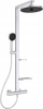Set dushi Ideal Standard Alu+, termostat, kokë dushi 26 cm, argjend