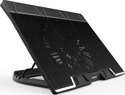Bazë ftohëse laptopi Zalman ZM-NS3000, deri 17", USB, e zezë