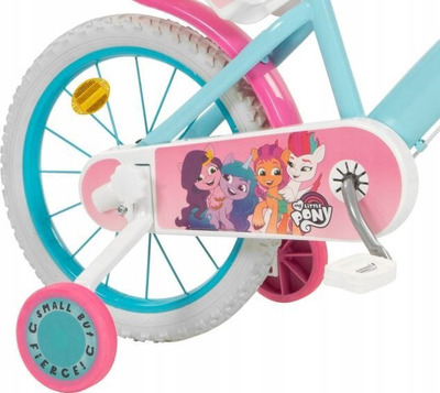Biçikletë për fëmijë Toimsa My Little Pony 1697, 16", me rrota ndihmëse, blu