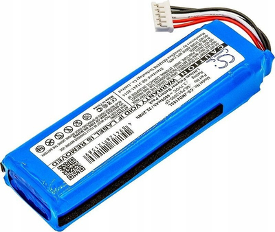 Bateri zëvendësuese Cameron Sino CS-JMD210SL për JBL Charge 2 Plus, 6000mAh, Li-Polymer, e zezë