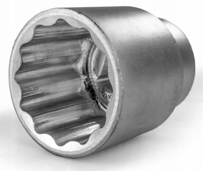 Kokë çelësi Strong Socket 46mm, 1", 12-këndor, krom-vanadium