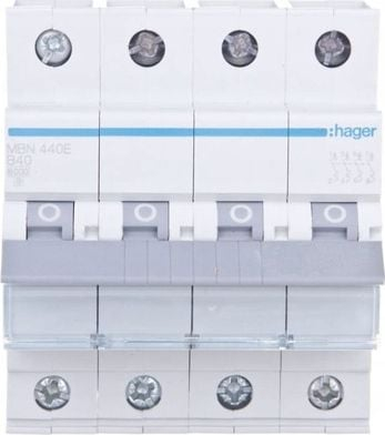 Automat mbrojtës Hager MBN440E, 4P, 40A, 6kA, tip B