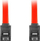 Kabllo Lanberg (CA-SASA-14CC-0050-R), SATA në SATA, 0.5 m, e kuqe