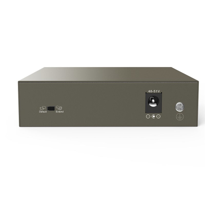 Switch rrjeti Tenda TEF1105P 4 porta PoE, 10/100Mbps, 35W, gri