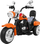 Motor elektrik për fëmijë Chopper Night Bike, 6V, 3 rrota, portokalli