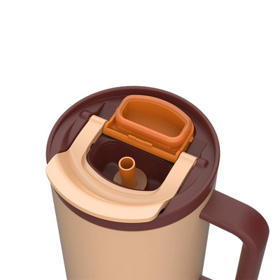 Gotë termike Kambukka Rio Almond Dream, 950ml, me pipëz, bezhë