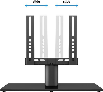 Stendë tavoline TV Multibrackets M VESA Tablestand Turn X Small, 24-32", VESA 200x200, e zezë