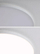 Panel tavanor LED Paulmann Veluna Edge, IP44, 4.000K, 9cm, i bardhë