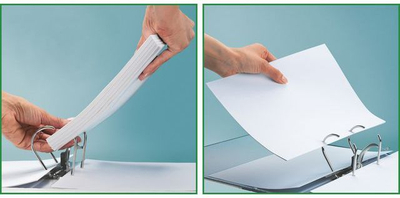 Досие со механизам Leitz 180° Active Solid A4, 62mm, црно