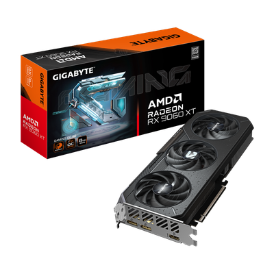 Kartë grafike Gigabyte Radeon RX 9060 XT Gaming OC, 8GB GDDR6, PCI-E 5.0
