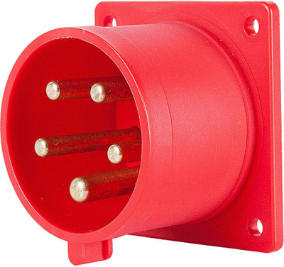 Prizë industriale paneli PCE 614-6f3, 16A 4P, 400V IP44, e kuqe