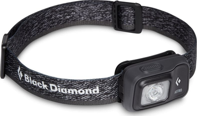 Dritë koke Black Diamond Astro 300, 300 lumen, IPX4, ngjyrë grafit