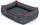 Shtrat për qen Hobbydog Comfort XXL, material codura, gri me të kuqe