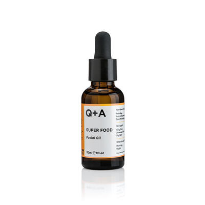 Vaj për fytyrë Q+A Super Food, 30 ml