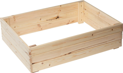 Arkë kopshti Natural Garden Center GCS Gardenbox60x75x18, 60L, dru natyral