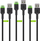 Set Kabllosh 3x Green Cell, Ray USB-C, 120cm