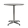 Tavolinë rrethore FELIX HM5024, alumin, 70cm, argjendtë