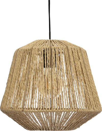 Llambadar varës Atmosphera Etnik Rope, D30cm, H26cm, ngjyrë natyrale