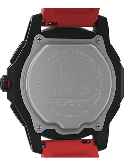 Orë për meshkuj Timex IRONMAN Adrenaline Ana-digi TW2W53700, e kuqe