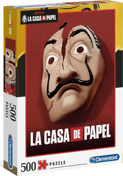 Puzzle Clementoni La Casa de Papel, 500 copa, për të rritur