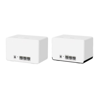 Router mesh Mercusys Halo H85X, Wi-Fi 6 AX3000, set 2 copë, i bardhë