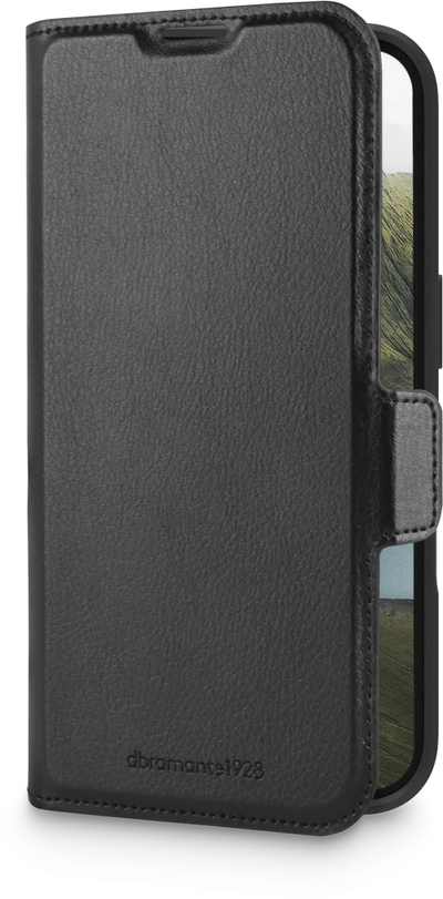 Këllëf telefoni Dbramante1928 Oslo Pro për Samsung Galaxy S24 FE, 6.7", folio, i zi