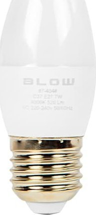 Llambë LED Blow C37, 7W, E27, dritë neutrale e bardhë