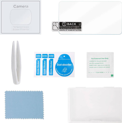 Mbrojtëse ekrani Sunnylife për DJI Pocket 3, xham i fortë 0.33mm, set 2+2, transparente
