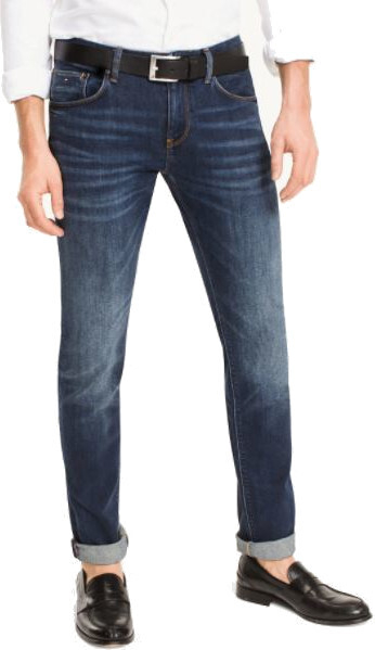 Pantallona Tommy Hilfiger Slim Fit MW0MW01753-919, të kaltër, nr 34-32
