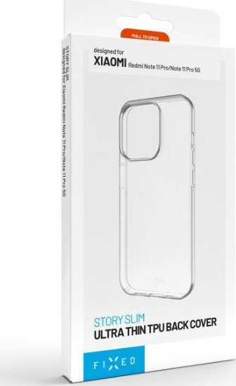 Futrollë telefoni FIXED Skin për iPhone 16 Plus, 0.6 mm, transparente