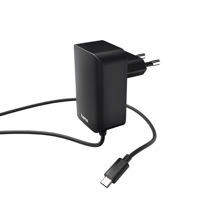 Karikues Hama, Micro-USB, 2.4 A, 1m, i zi 178301