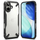 Maskë telefoni Ringke Fusion X për iPhone 17, TPU polikarbonat, transparente, e zezë