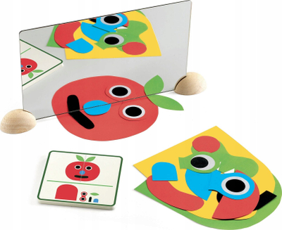 Loja edukative Djeco Ze Mirror Faces, aktivitet me pasqyrë, për kalamaj 5+
