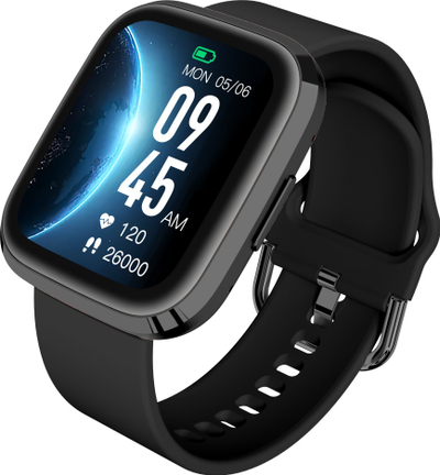 Ora inteligjente Garett GRC Style, 1.72", Bluetooth, e zezë